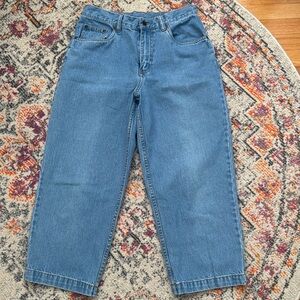 LL Bean cropped jeans